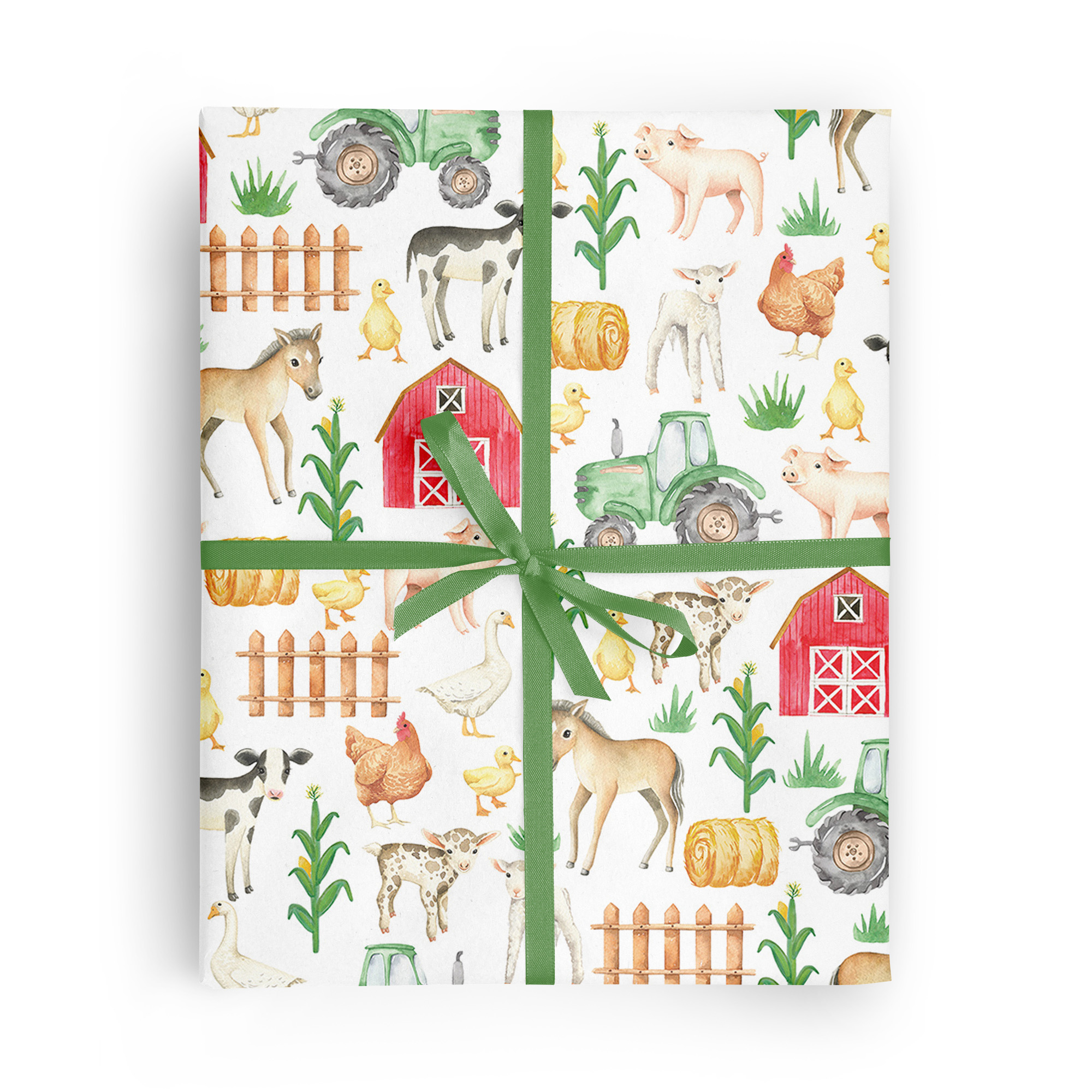 Woodland Animals Wrapping Paper
